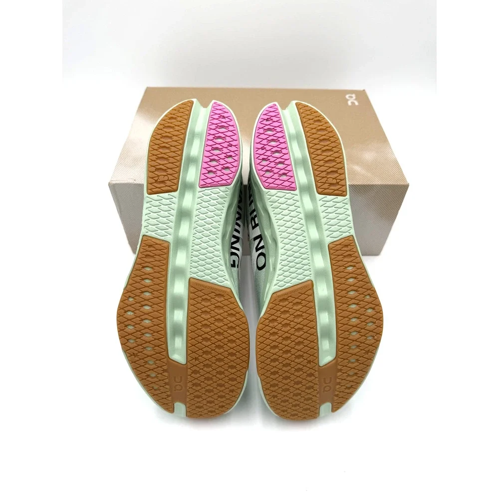 NEW On Men's Cloudsurfer Next Z5 Running Shoes - Mineral/Almond - Size 10.5
